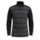 SMARTW M CLSC THERMAL MB 1/4 ZIP Black Color Shift