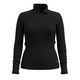 SMARTW W CLASSIC THERMAL MB 1/4 ZIP Black