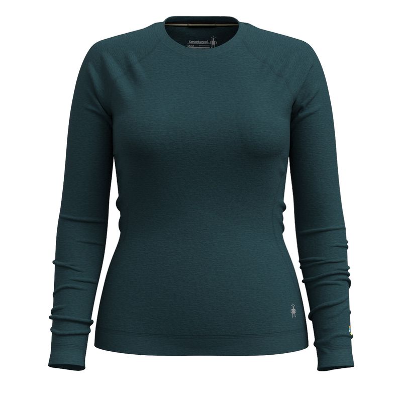 Smartwool-Classic-Thermal-Merino-Base-Layer-Crew---Women-s-Twilight-Blue-Heather