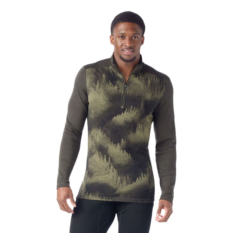 SMARTW-M-CLSC-THERMAL-MB-1-4-ZIP-North-Woods-Foggy-Pines