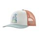 Patagonia Trucker Hat - Youth Clouds & Earth / Birch White