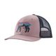 Patagonia Trucker Hat - Youth Fitz Roy Lynx / Stormy Mauve