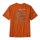 Patagonia CTA Organic T-Shirt - Men's Earth Currents / Redtail Rust