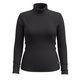 SMARTW W THERMAL MERINO RIB TURTLENCK Charcoal Heather