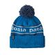 Patagonia Powder Town Beanie - Youth Park Stripe / Endless Blue