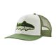 Patagonia Take A Stand Trucker Hat Wild Waterline / Terrain Green