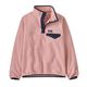 Patagonia Lightweight Synchilla Snap-t Pullover - Boys' Mallow Pink