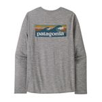 Patagonia-Long-Sleeve-Capilene-Cool-Daily-Graphic-Shirt---Waters---Men-s-Boardshort-Logo-Abalone-Blue---Feather-Grey