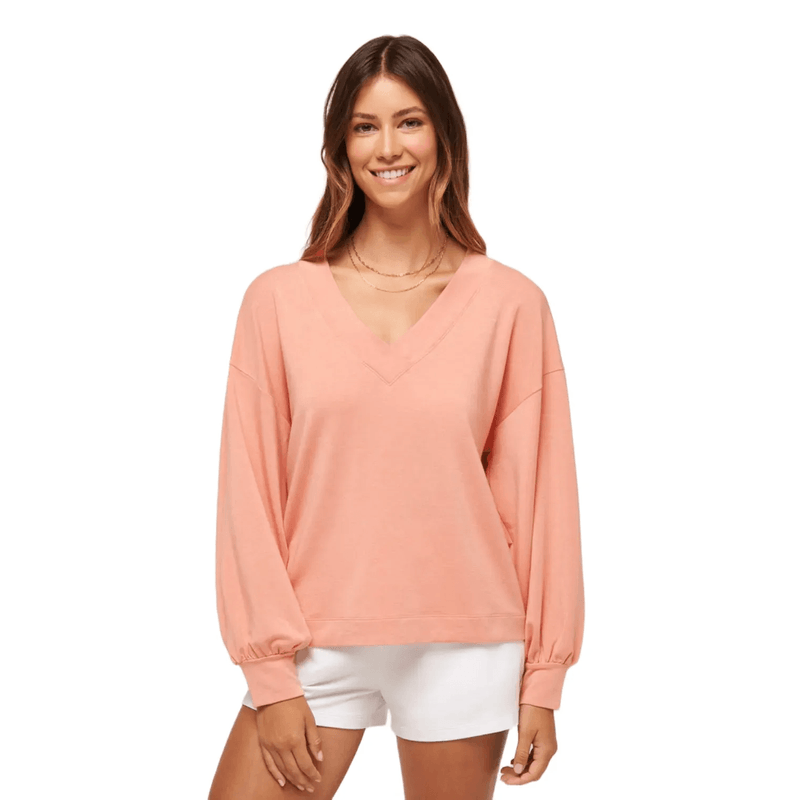 Travis-Mathew-Cloud-Terry-V-Neck-Top---Women-s-Heather-Canyon-Sunset-XS.jpg