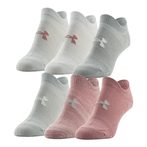 Under Armour Essential No Show Sock (6 Pack) - Men's