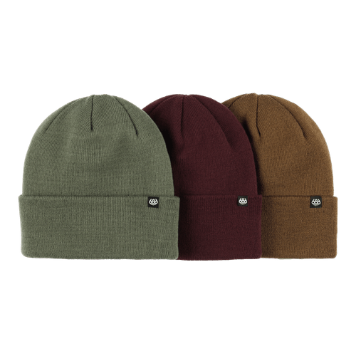 686 Standard Roll Up Beanie 3-Pack - Men's