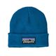 Patagonia Logo Beanie - Youth P-6 Logo / Endless Blue