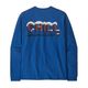 Patagonia Long Sleeve Chill Responsibili-tee - Men's Endless Blue