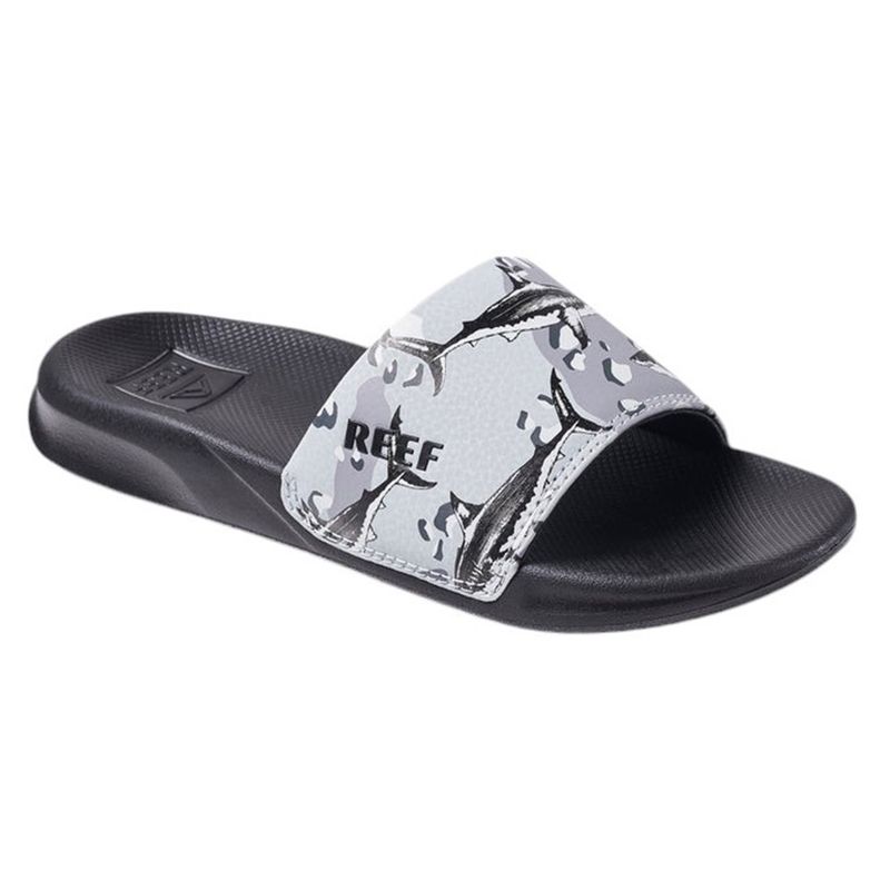 Reef-One-Slide-Sandal---Boys--Gray-Camo-Shark