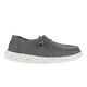 Hey Dude Wendy Stretch Canvas Shoe - Women's Dark Grey