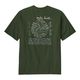 Patagonia CTA Organic T-Shirt - Men's Earth Currents / Torrey Pine Green