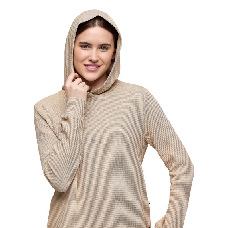 COTOPA-W-ATAJO-LS-WAFFLE-HOODIE-Oatmeal