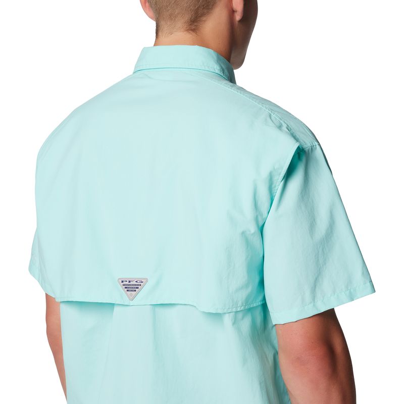 Columbia PFG Bahama II Short Sleeve Shirt - Men's Gulf Stream