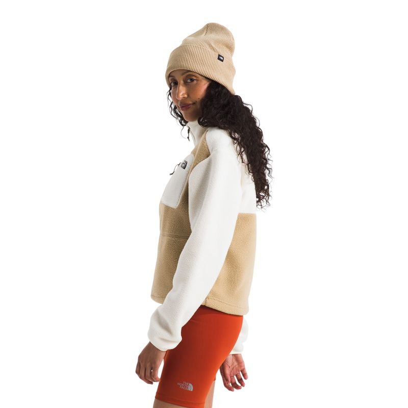 The-North-Face-Yumiori-¼-Zip---Women-s-Khaki-Stone---White-Dune---Utility-Brown