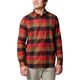 Columbia Cornell Woods Flannel Long-Sleeve Shirt - Men's Sail Red Ombre
