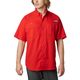 Columbia Tamiami II Short Sleeve Shirt - Men's Red Spark
