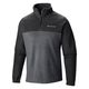 Columbia Steens Mountain Half Zip Fleece Pullover - Men's Black / Grill