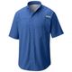 Columbia Tamiami II Short Sleeve Shirt - Men's Vivid Blue