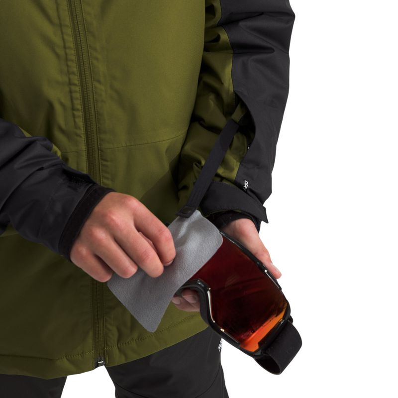 The-North-Face-Freedom-Insulated-Jacket---Boys--Forest-Olive---TNF-Black