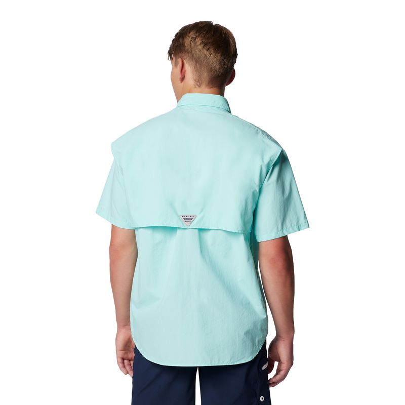 Columbia PFG Bahama II Short Sleeve Shirt - Men's Gulf Stream
