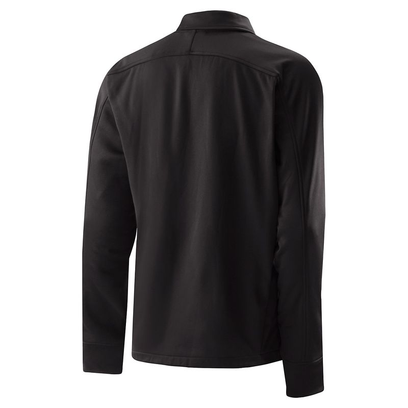 black warm up jacket women's