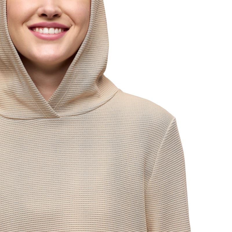 COTOPA-W-ATAJO-LS-WAFFLE-HOODIE-Oatmeal