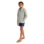 Huk Cold Front + 1/4 Zip - Youth Harbor Mist Heather