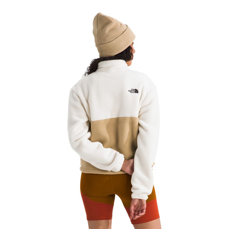 The-North-Face-Yumiori-¼-Zip---Women-s-Khaki-Stone---White-Dune---Utility-Brown