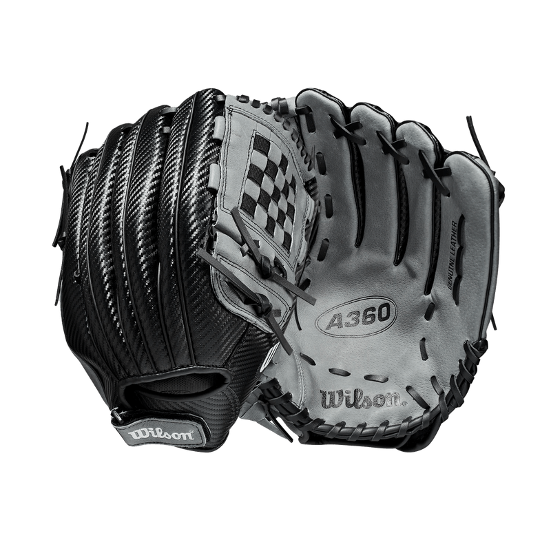 Wilson-A360-Utility-Baseball-Glove-Black---Black