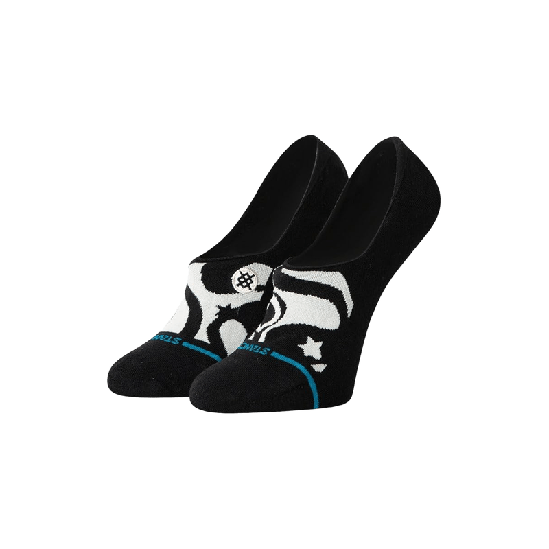 Stance-Star-Swirl-No-Show-Sock---Women-s-Black
