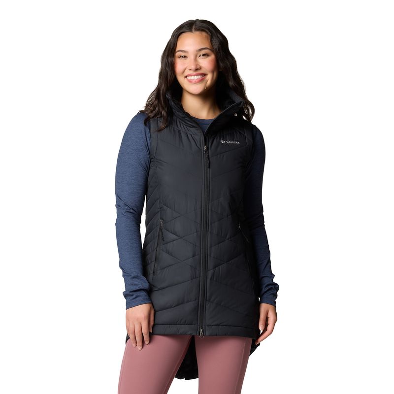 COLUMS-W-S-HEAVENLY-II-LONG-VEST-Black