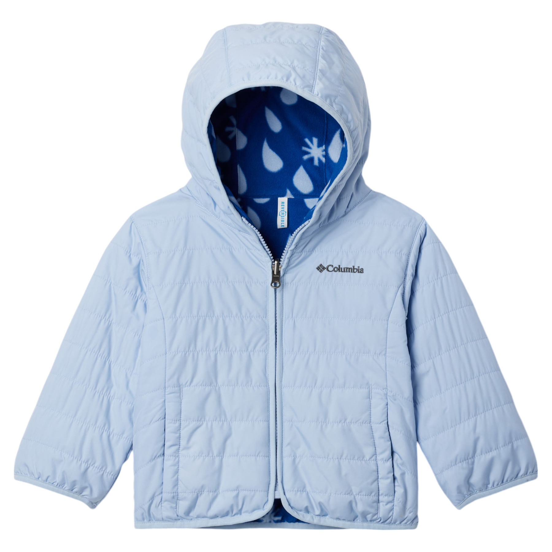 Columbia Double Trouble II Jacket Whisper / Mountain Blue Sleet Tonal
