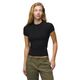 prAna Foundation Rib T-Shirt - Women's BLACK HEATHER