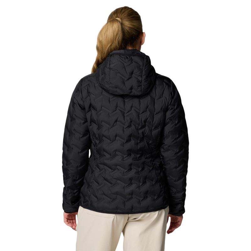 COLUMS-W-S-DELTA-RIDGE-II-DOWN-HOODED-JKT-Black