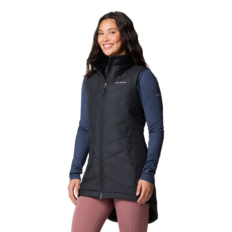 COLUMS-W-S-HEAVENLY-II-LONG-VEST-Black