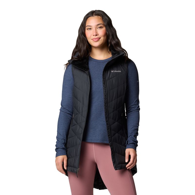 COLUMS-W-S-HEAVENLY-II-LONG-VEST-Black