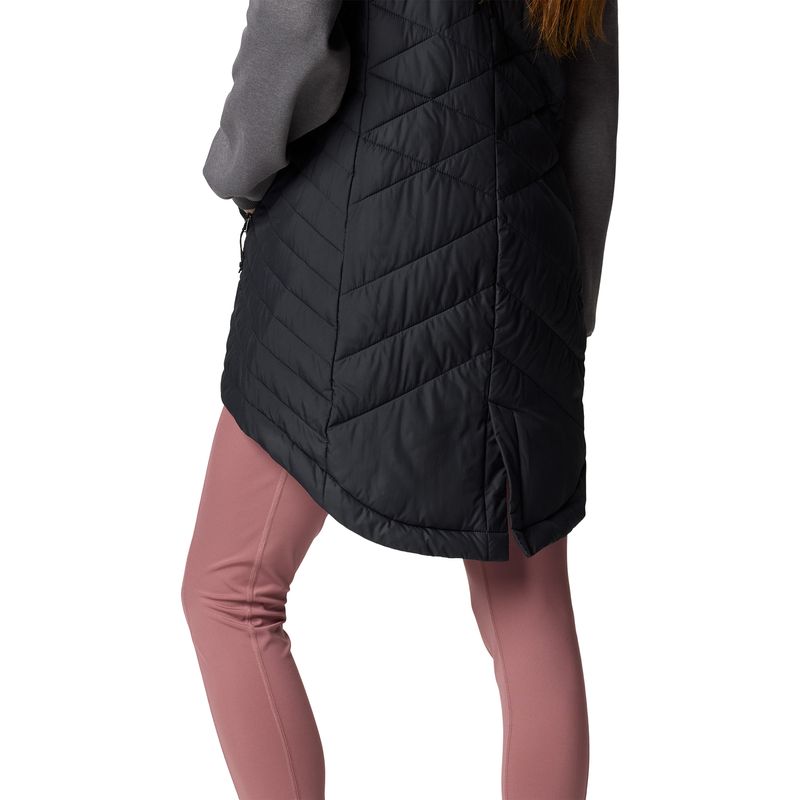 COLUMS-W-S-HEAVENLY-II-LONG-VEST-Black