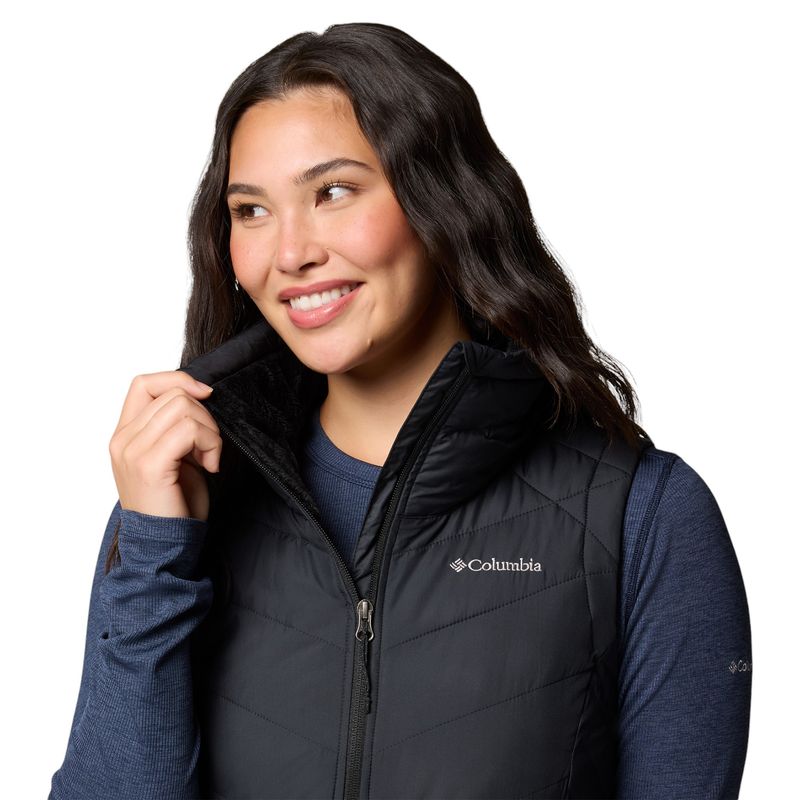 COLUMS-W-S-HEAVENLY-II-LONG-VEST-Black