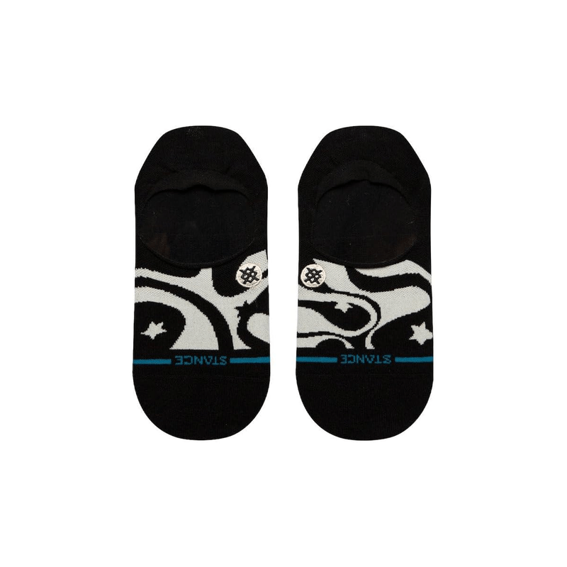 Stance-Star-Swirl-No-Show-Sock---Women-s-Black