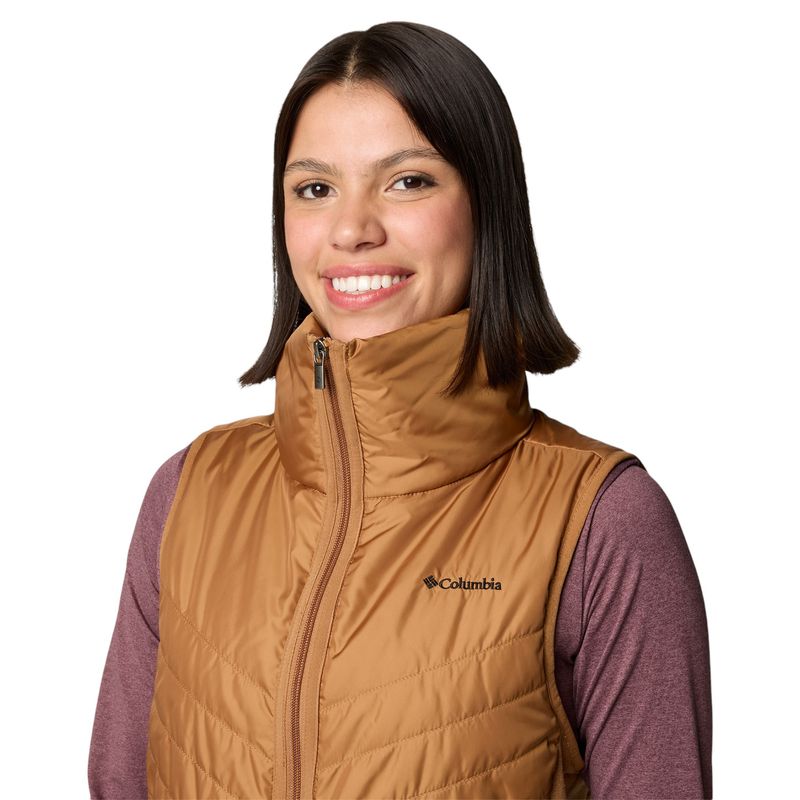 COLUMS-W-S-MIX-IT-AROUND-LONG-VEST-II-Camel-Brown