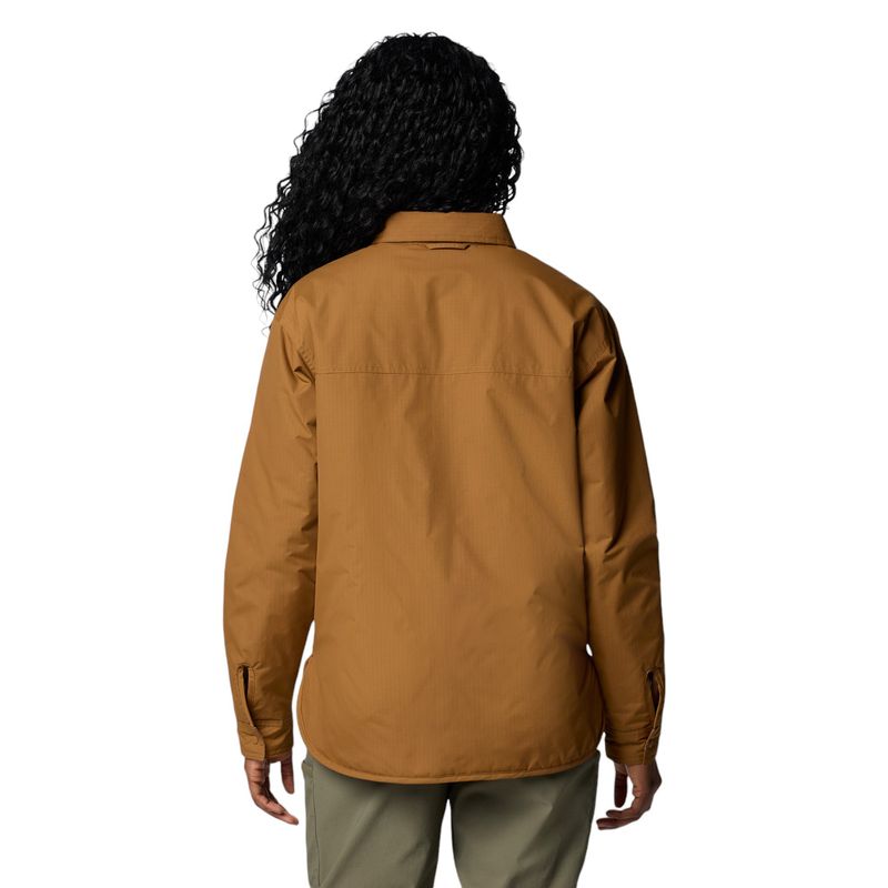 COLUMS-W-S-LONGHORN-RIDGE-SHIRT-JKT-Camel-Brown