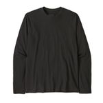 Patagonia-Long-sleeved-Essential-T-Shirt---Men-s-Black