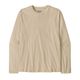 Patagonia Long-sleeved Essential T-Shirt - Men's Pumice