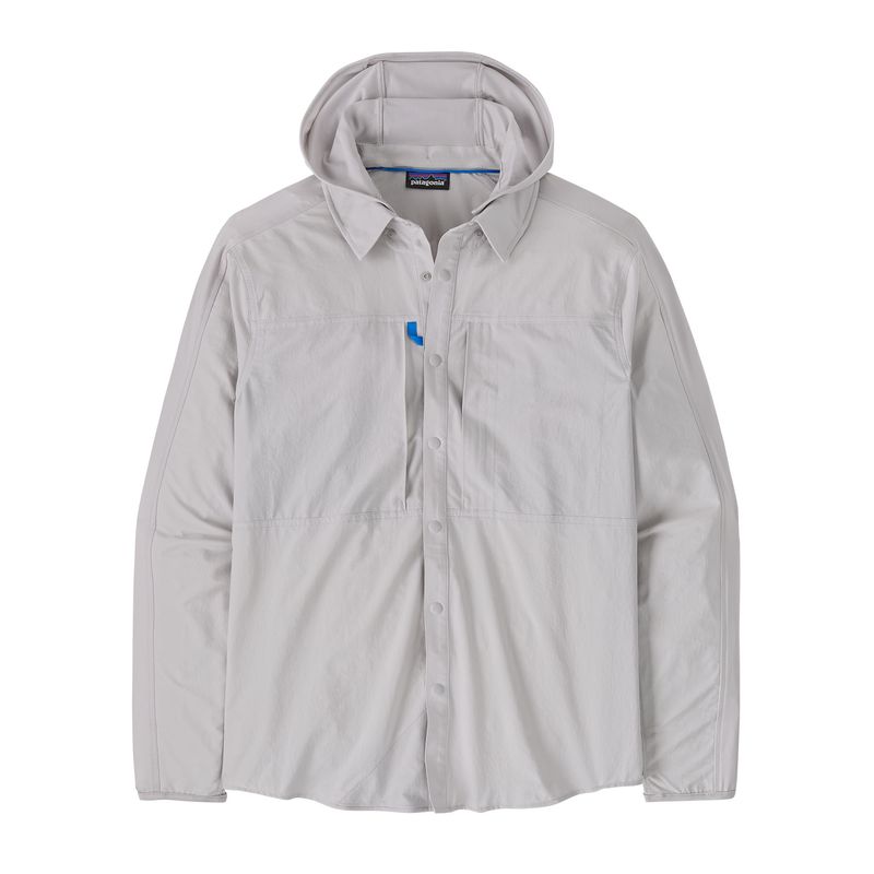 Patagonia River Rambler Hybrid Sun Hoody - Men's Crisp Grey