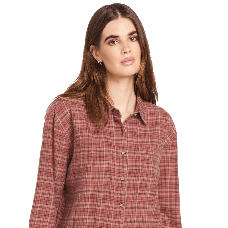 Volcom-Plaid-To-Meet-U-2-Long-Sleeve-Top-CHESTNUT-BROWN